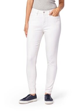 Women's High-Rise White Skinny Jeans 29 CLASSIC STRAIGHT LEVIS DENIM